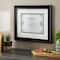 8 Pack: Black, 13" x 15.5" With 8.5" x 11" Double Mat, Document Frame by Studio Décor®